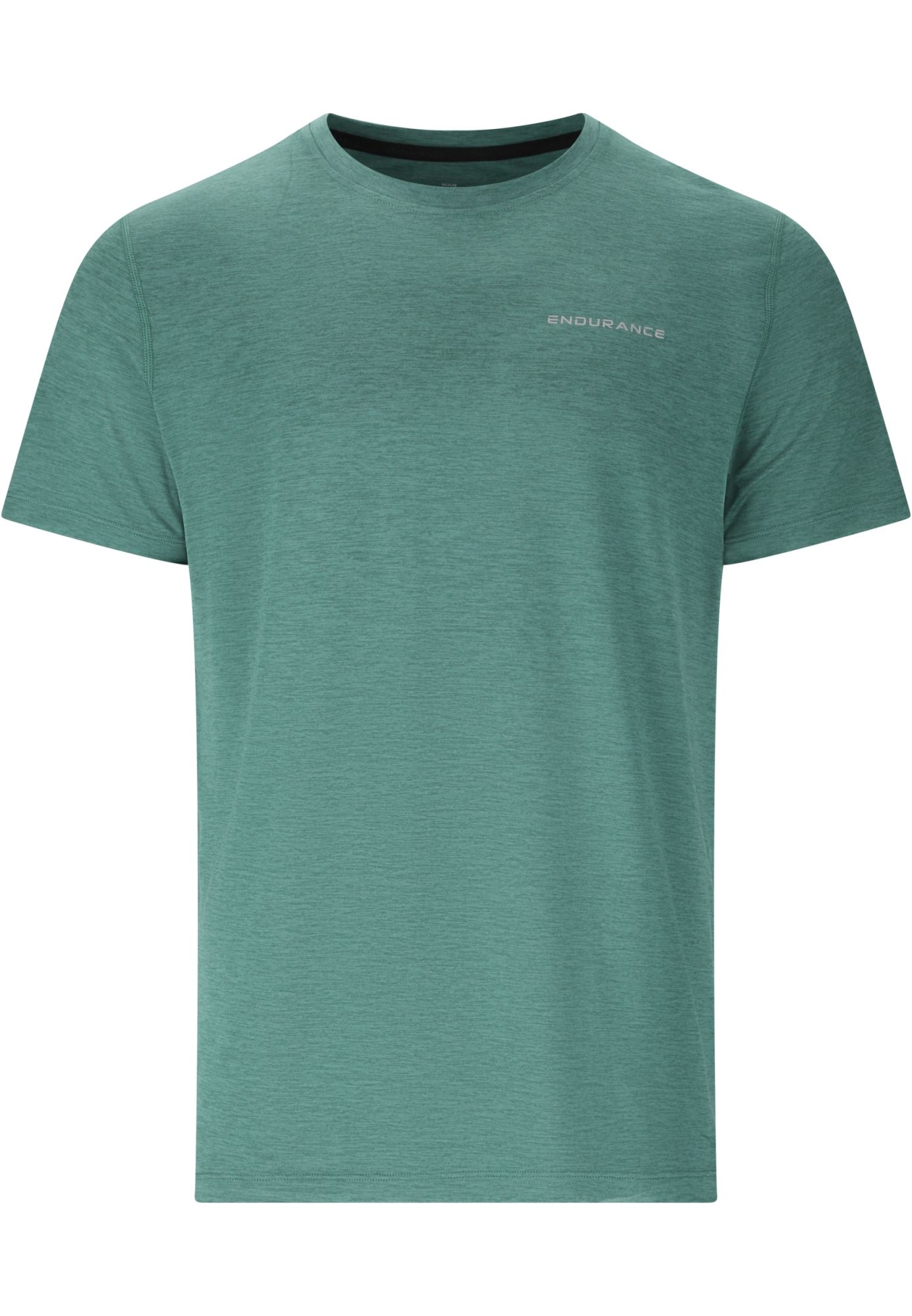 Abdon M Melange S/S Tee Silver Pine 1