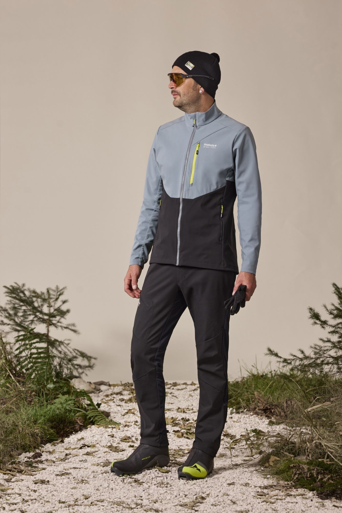 AlpenM. Nordic Hybrid Softshell Jacket alpine woods multi 1
