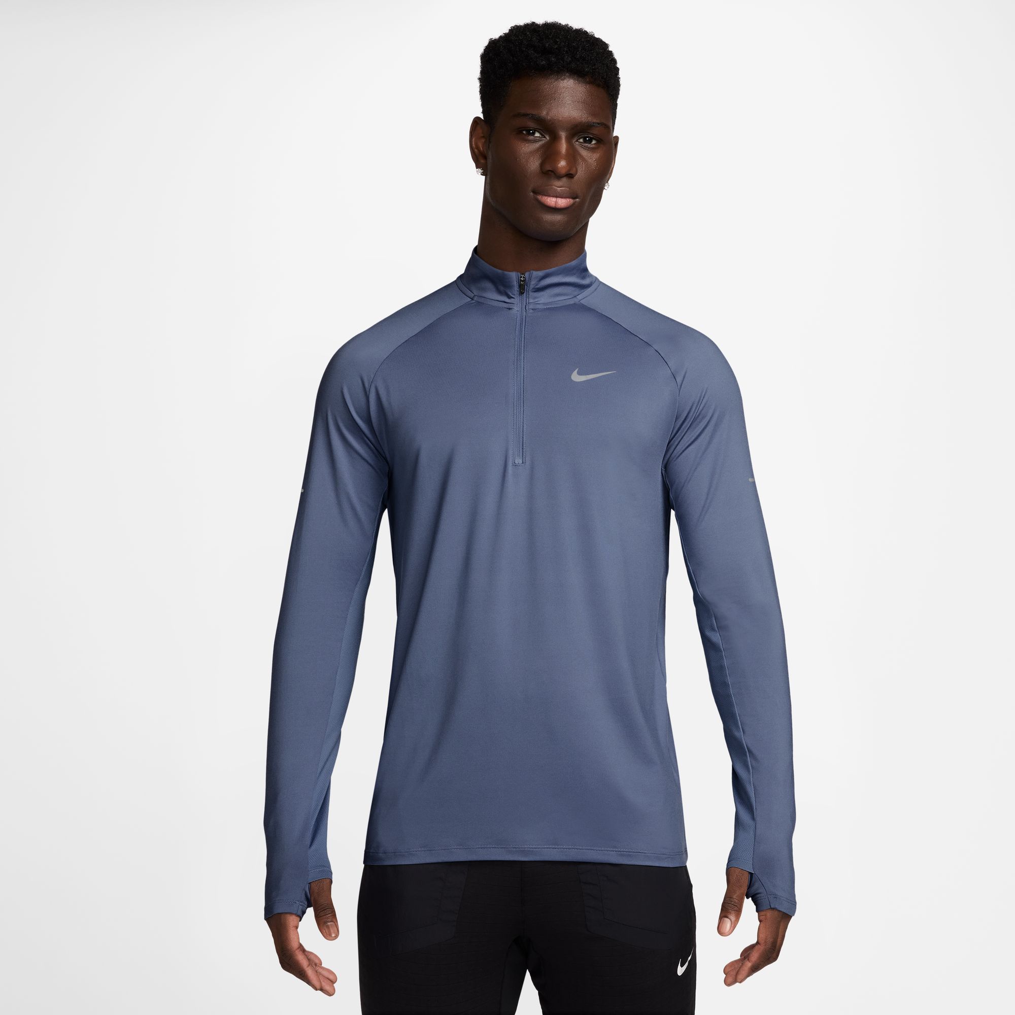 M NK DF STRIDE HZ MIDLAYER WORLD INDIGO/REFLECTIVE SILV 1