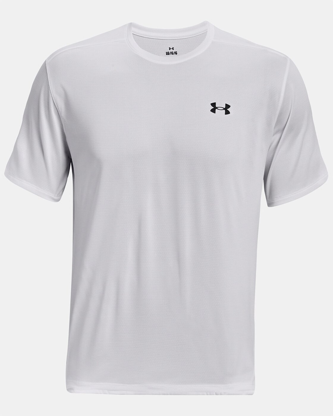 UA TECH VENT SS WHITE/BLACK-WHITE 1