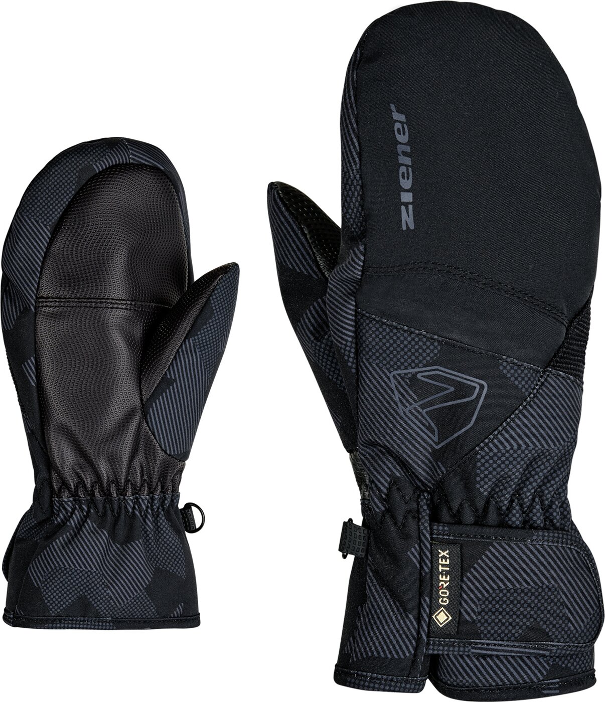 LEVIN-Z GTX MITTEN glove junior un black.gray ink camo 1
