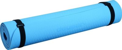 Deuser Yoga Matte hellblau/dunkelbl 