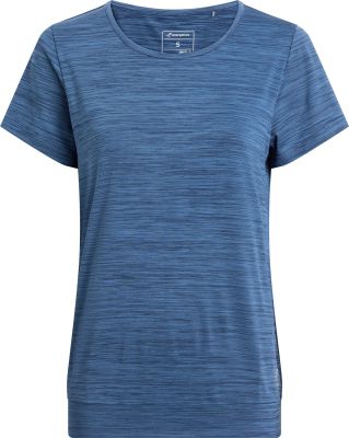 Da.-T-Shirt Jewel SS W MELANGE/NAVY/NAVY 