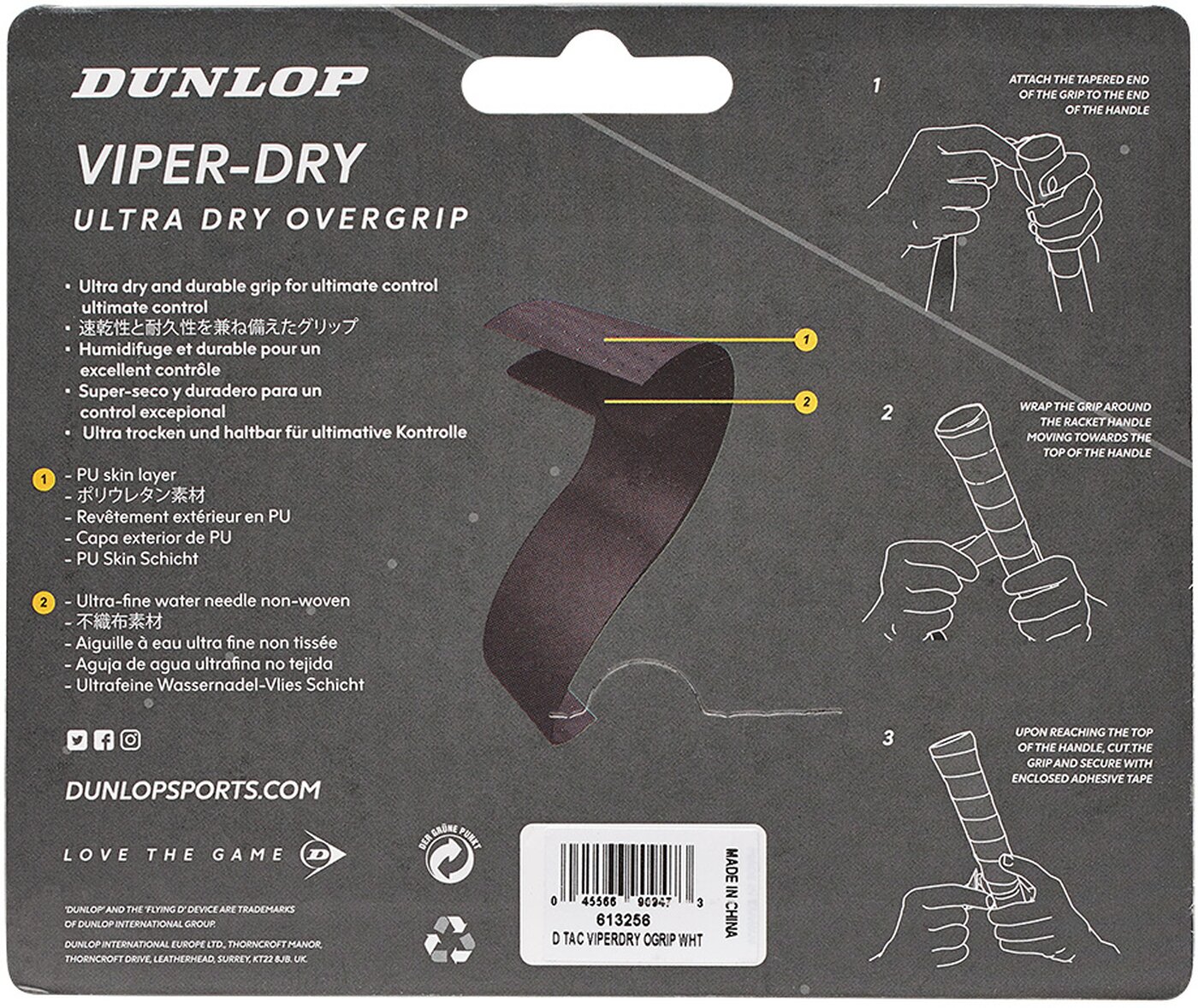 VIPERDRY OVERGRIP WEIß 2