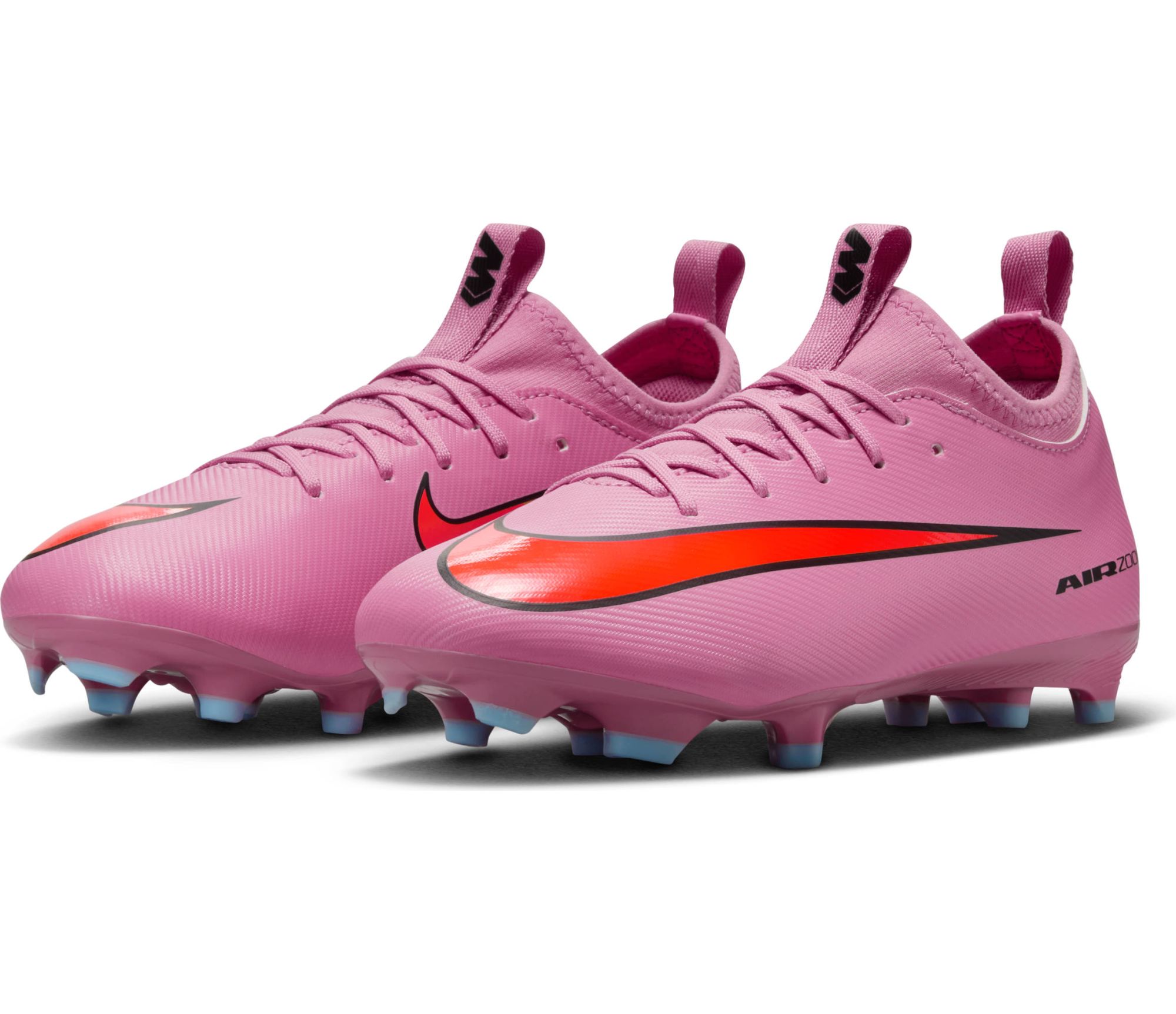 JR ZOOM VAPOR 16 ACADEMY FG/MG PEARL PINK/PINK FOAM -WHITE 2