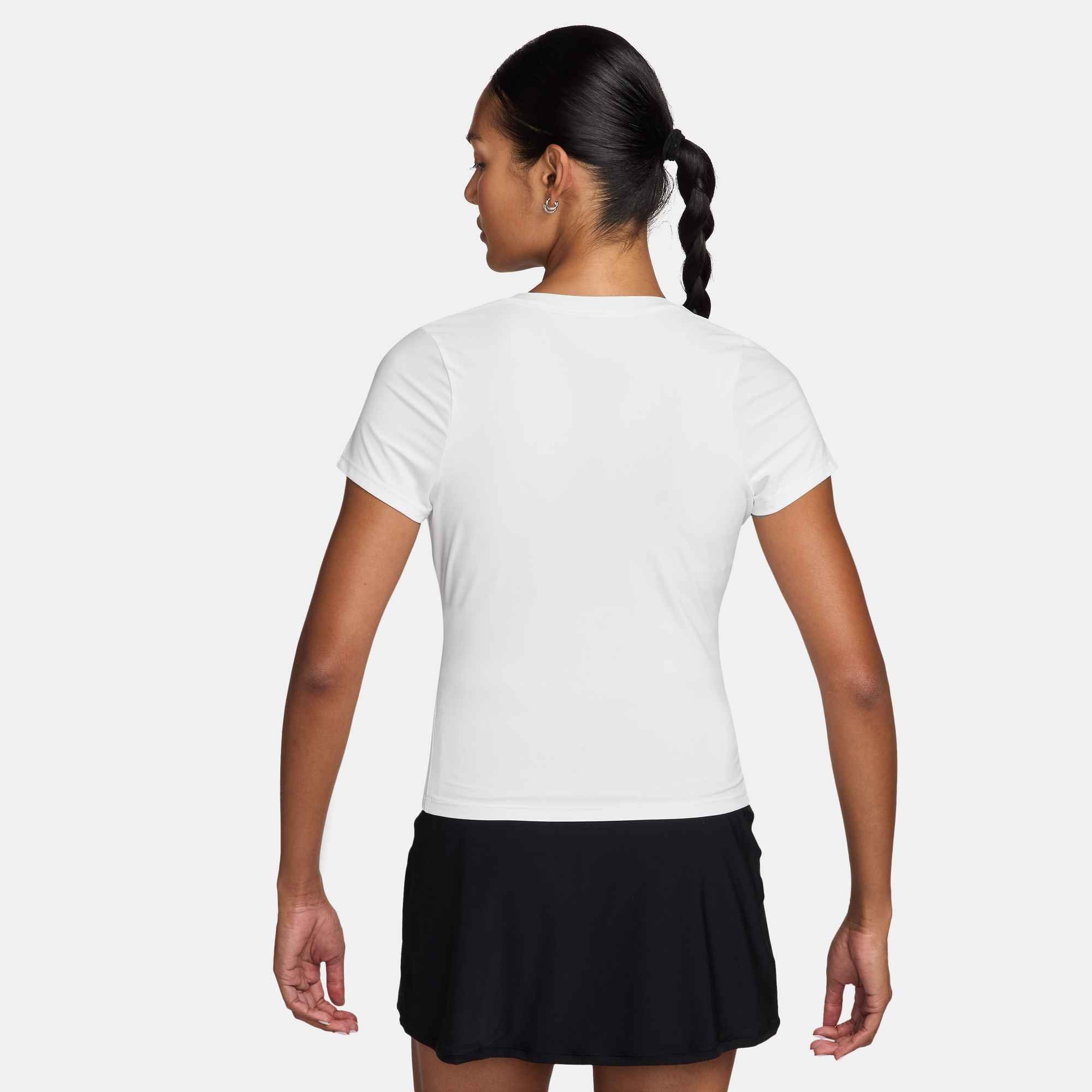 W NK DF VCTRY SS TOP WHITE/BLACK-WHITE 2