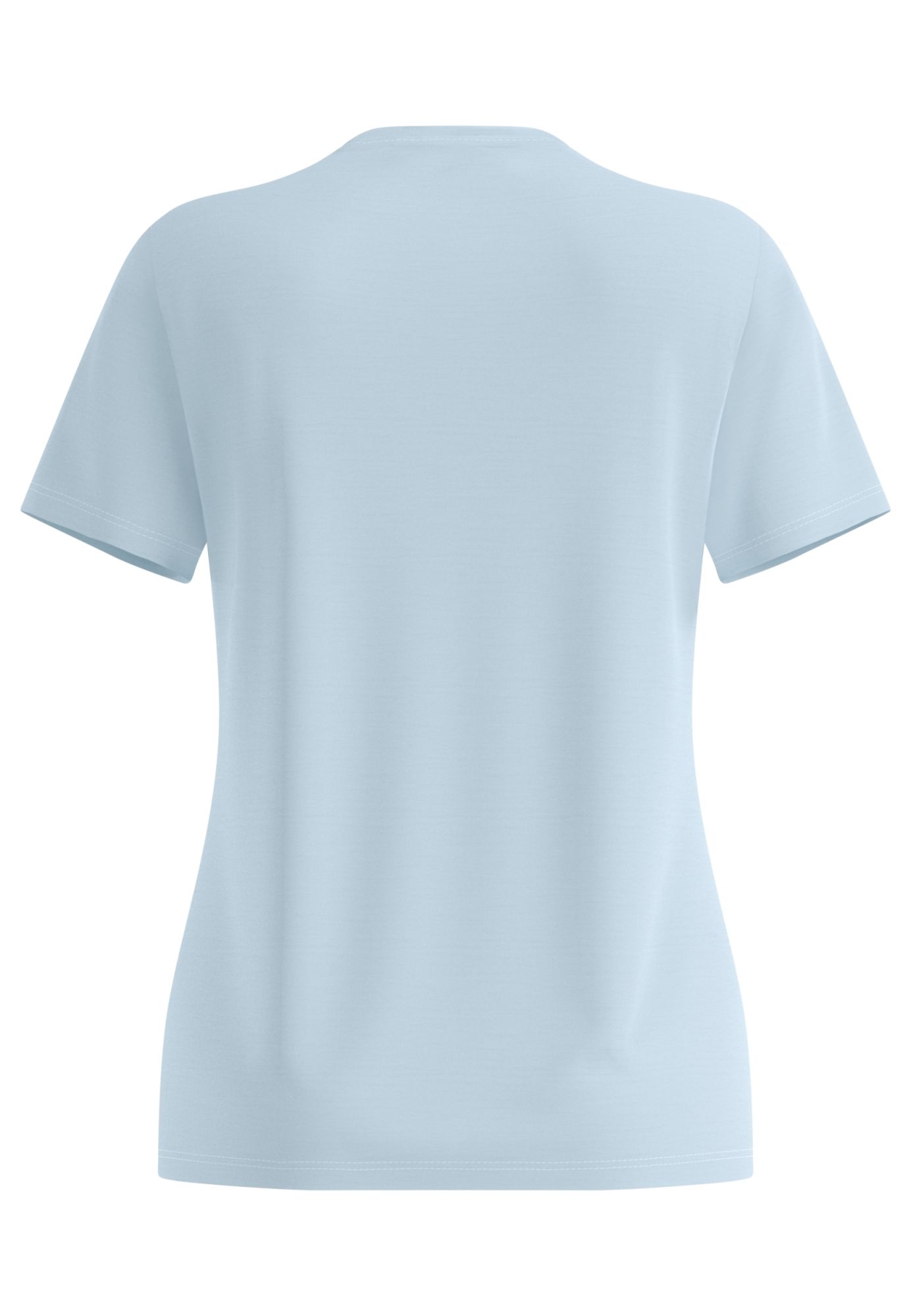 MERINO 160 PLAIN TEE Baby blue 2