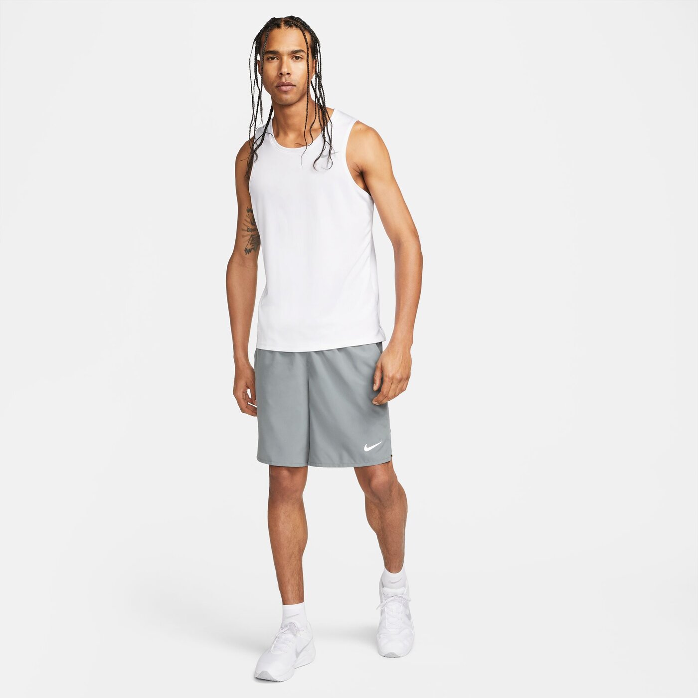 M NK DF MILER TANK WHITE/BLACK-WHITE 3