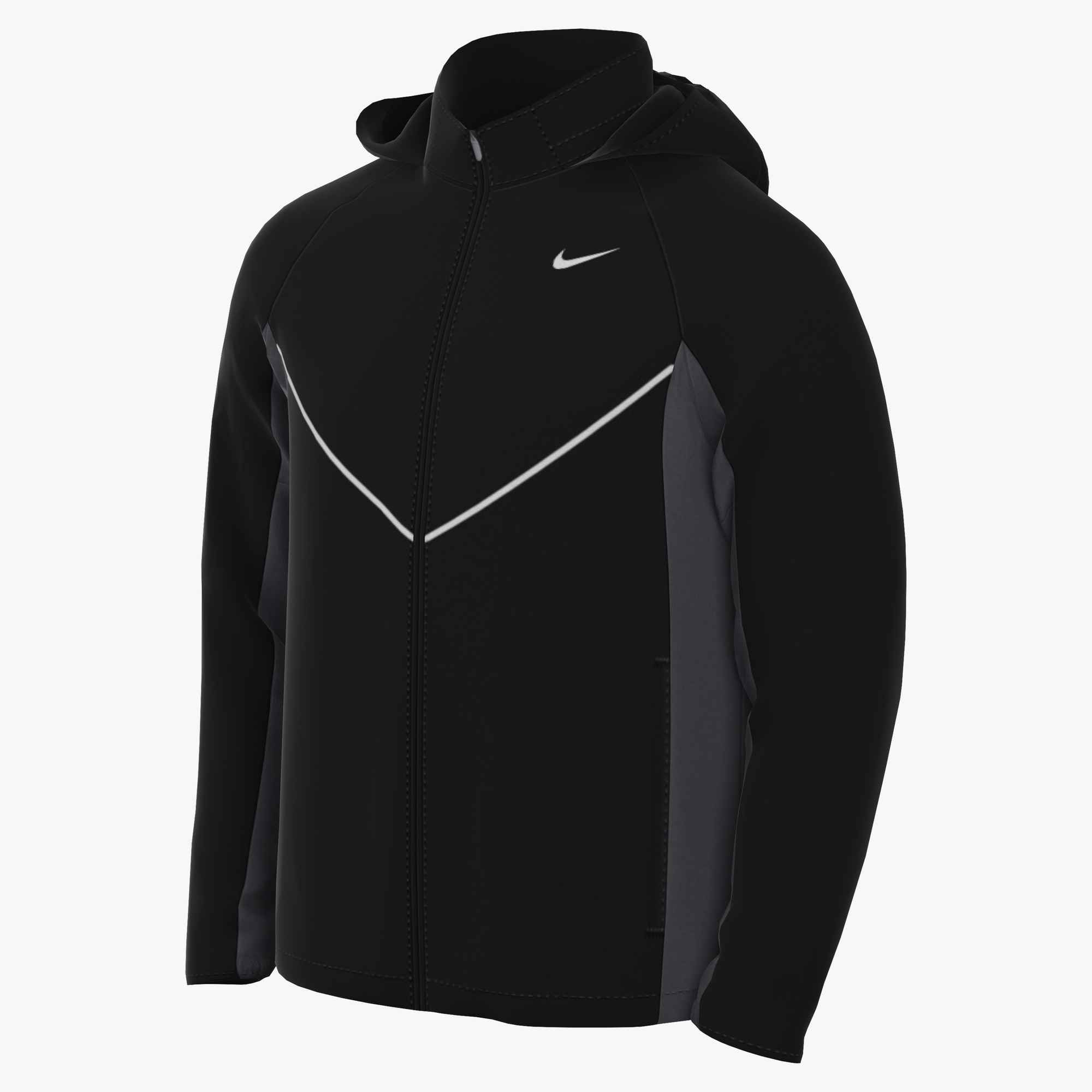 M NK UV RPL MILER JKT BLACK/WHITE-BLACK 3