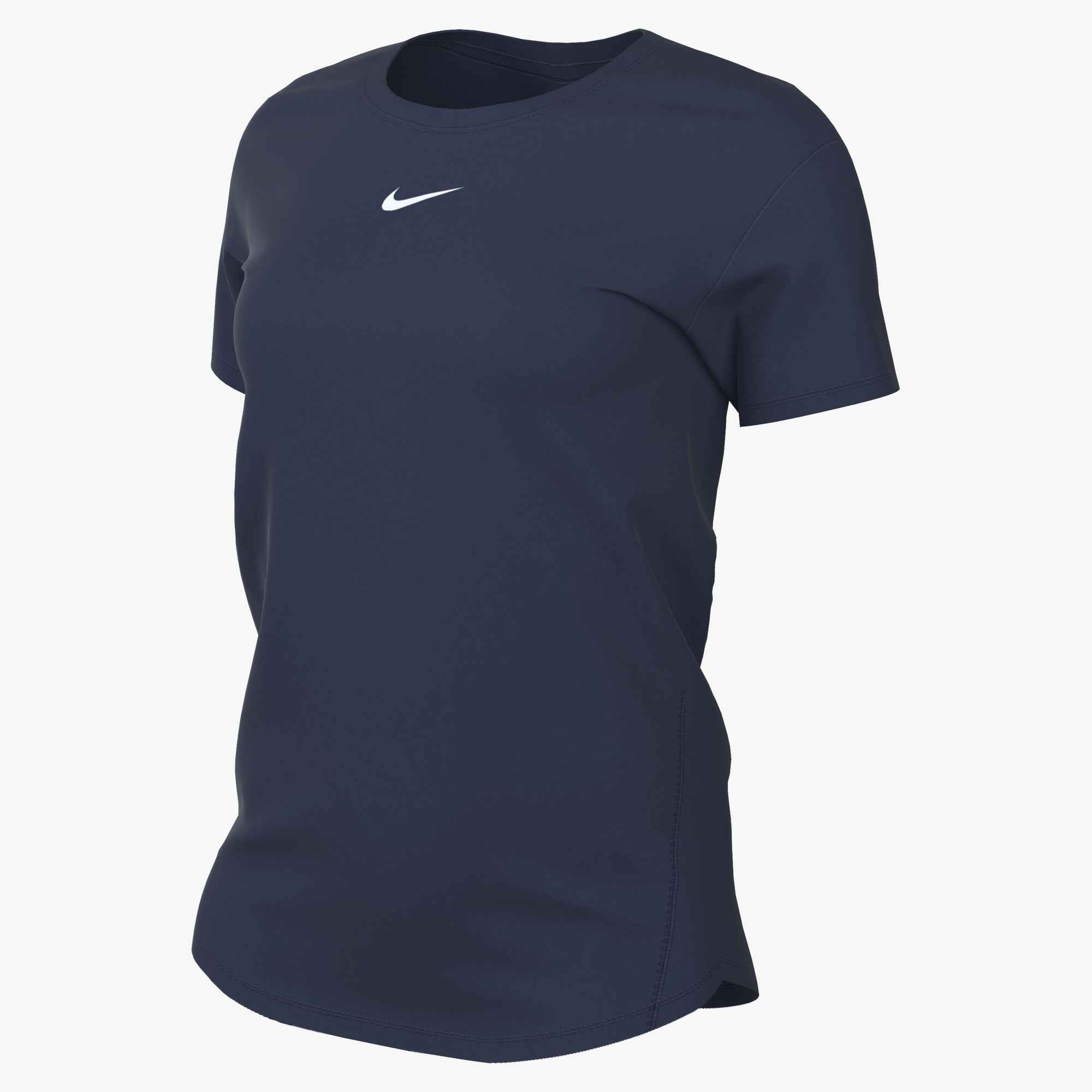 W NK ONE CLASSIC DF SS TOP MIDNIGHT NAVY/WHITE 3