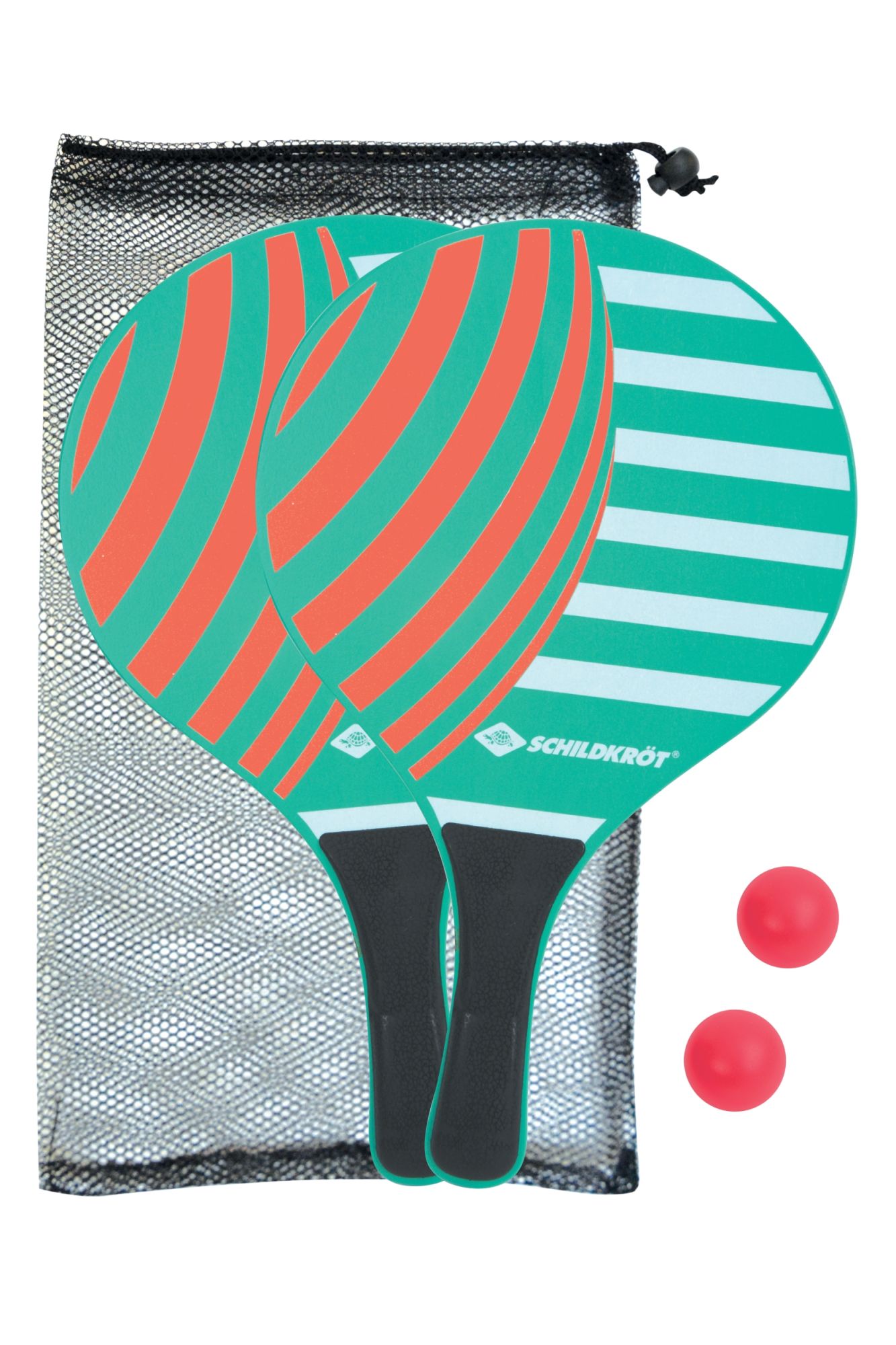 BEACH PADDLE BALL SET, im Meshbag 3