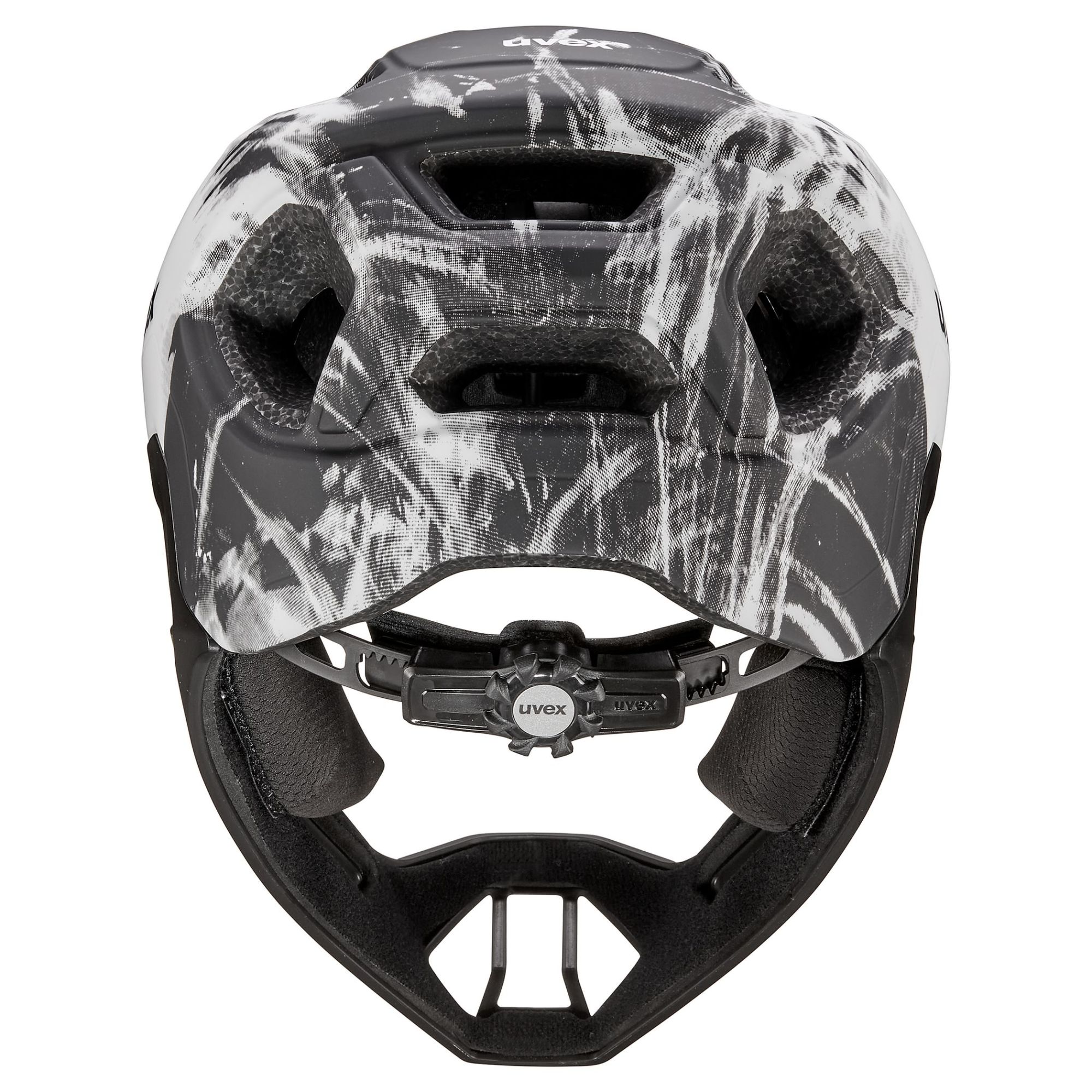 uvex react jr. fullface black matt 3