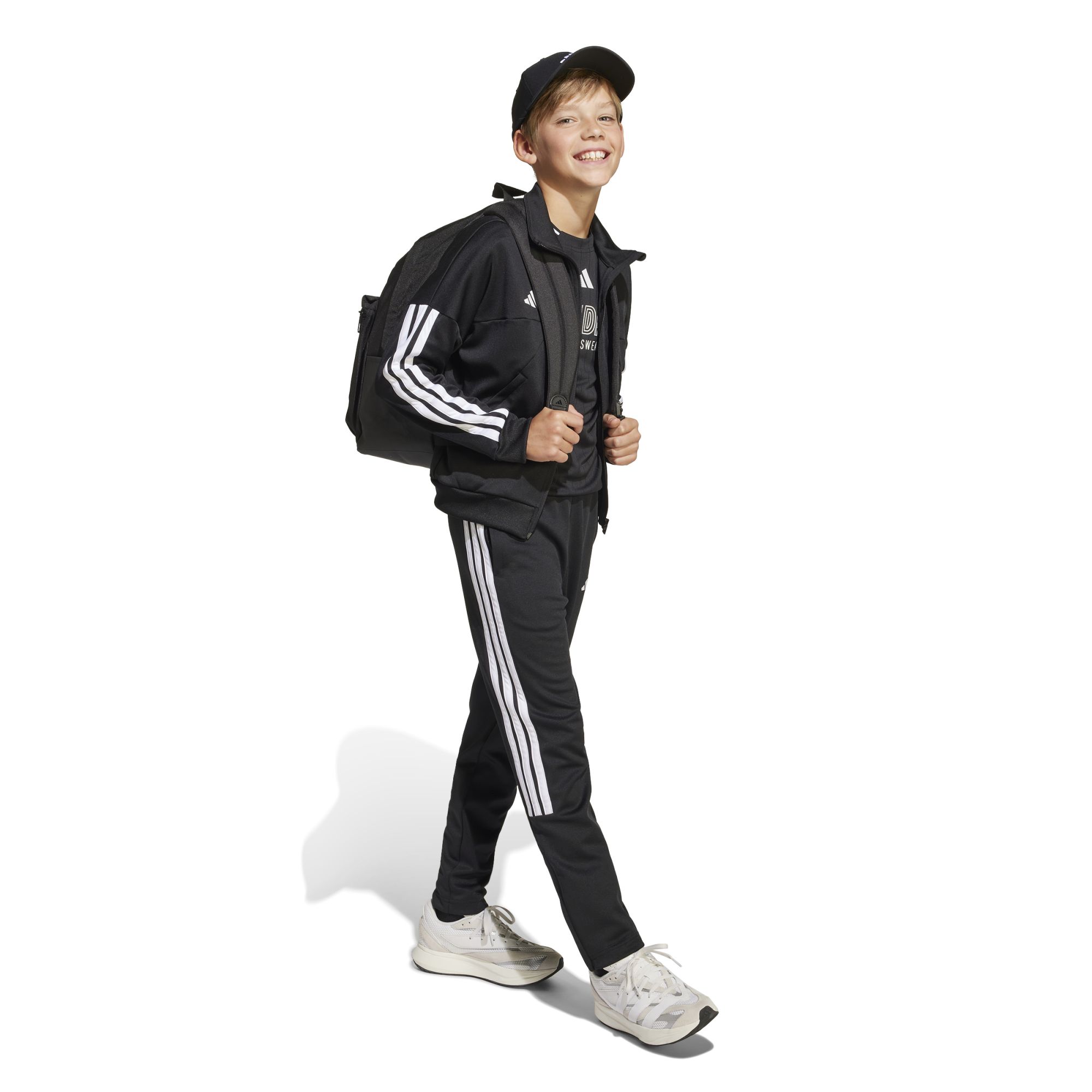 J HOT TIRO PT CBLACK/FTWWHT/CBLACK 4
