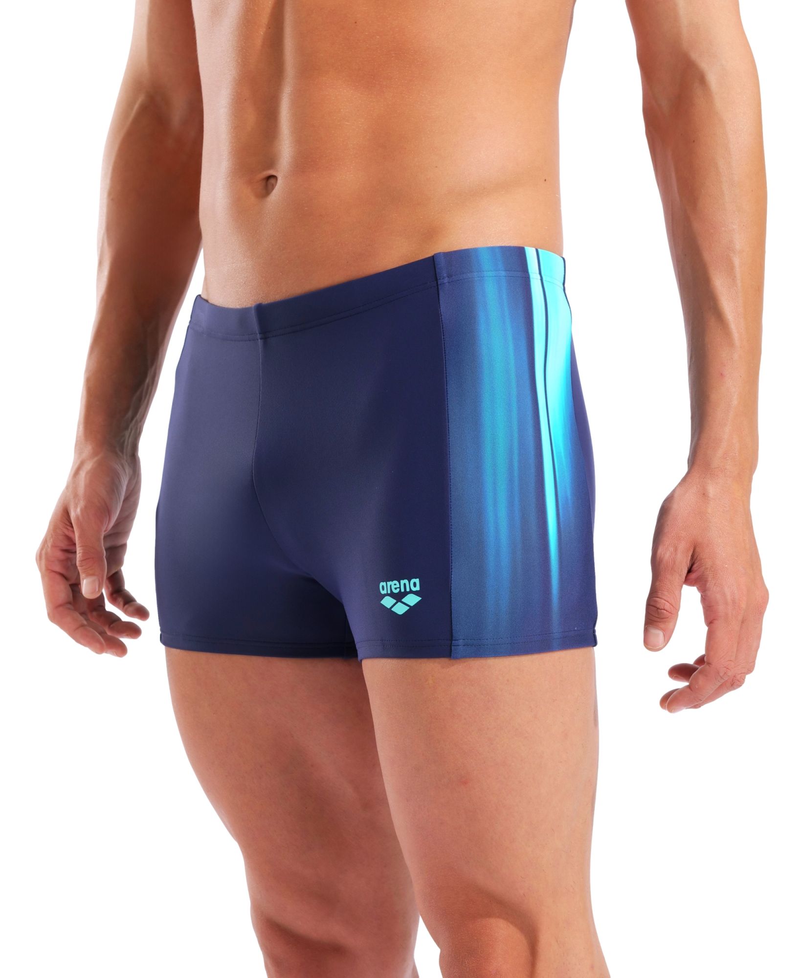 M ARENA LIGHT SWIM SHORT NAVY-BLACK MULTI 5