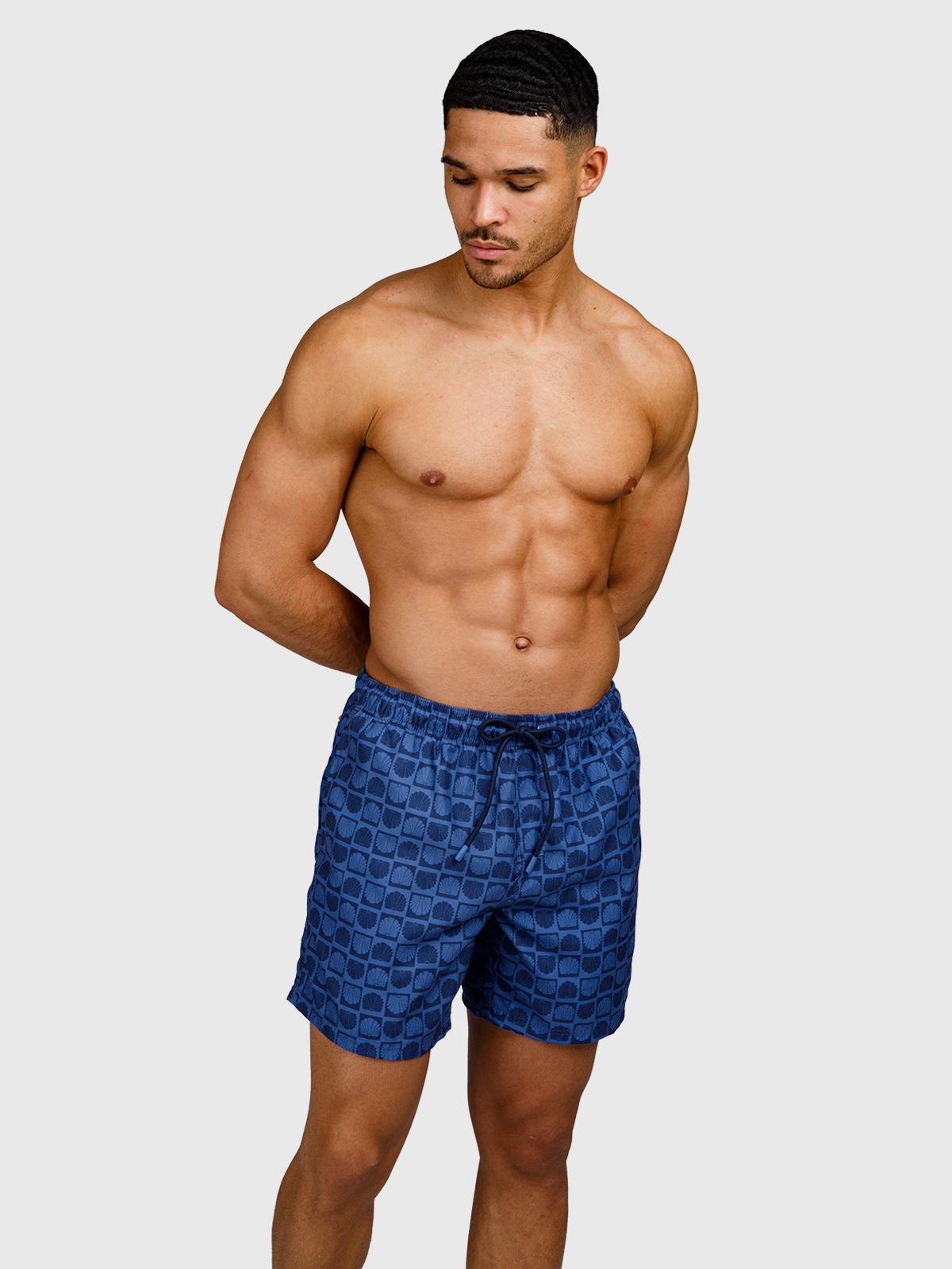 Cester-Mini Men Swim Shorts Indigo Blue 5