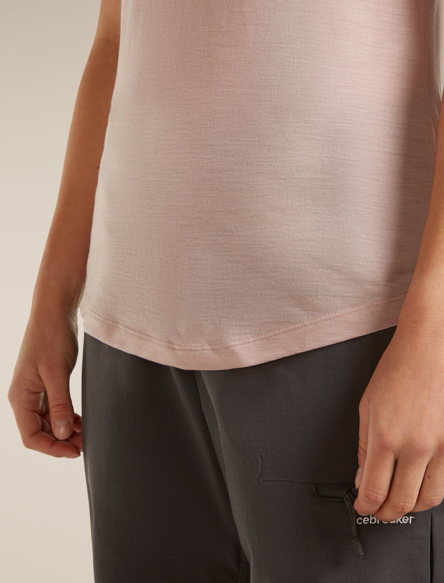 Women Merino Blend 125 Cool-Lite? Sphere SS Tee PINK QUARTZ 5