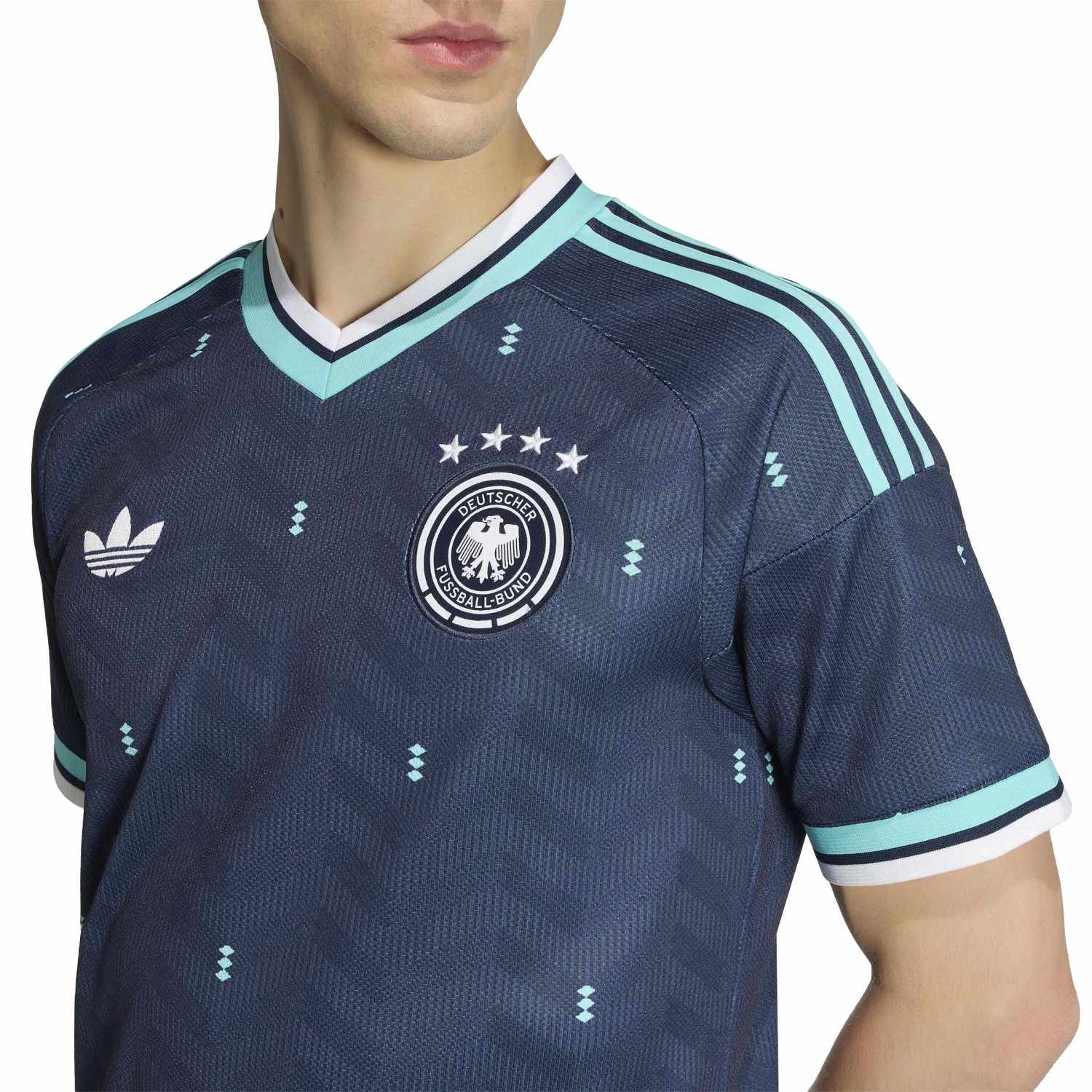 DFB A JSY CBLACK/FTWWHT/CBLACK 6
