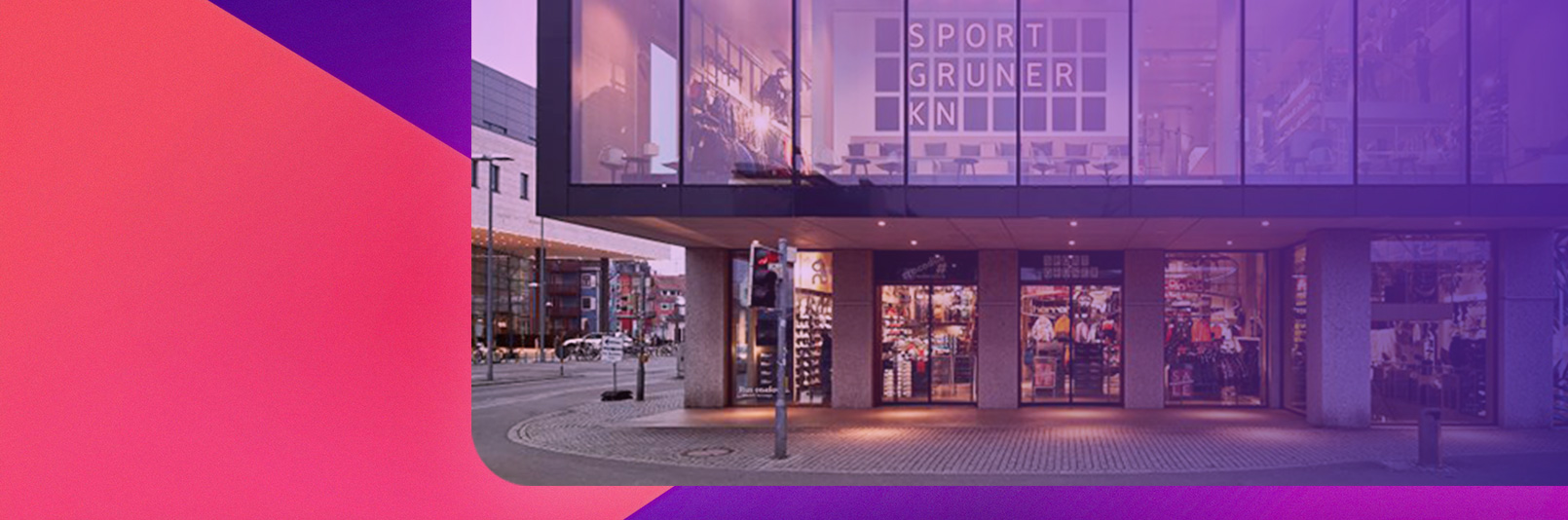 Sport Gruner in Konstanz am Bodensee, direkt am Bahnhof und nahe der Schweiz
